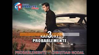 karaoke probablemente christian nodal [upl. by Amre192]