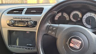 How to install facelift heater control Mk2 Leon Fr [upl. by Niawat]