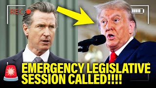 🚨Newsom Calls EMERGENCY SESSION to STOP Trump [upl. by Colas]