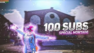 100 SUBSCRIBERS SPECIAL  BGMI MONTAGE  Ft Poco x6 5g  TEAM NO WHERE  TNWxNeXusJOD🎀 bgmimontags [upl. by Aiclid]