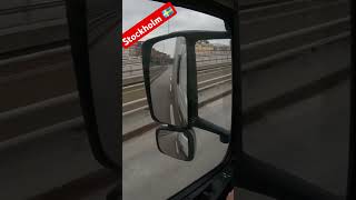 Stockholm 🇸🇪 Liljeholmen Bridge 🌉 automobile truckdriver trucker pov shorts ets2 Stockholm [upl. by Bolan]