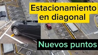 Examen de manejo A1  Nuevos puntos quotEstacionamiento Diagonalquot [upl. by Sanjay]