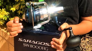 SHIMANO SARAGOSA 8000 REVIEW  put to the test [upl. by Huei]