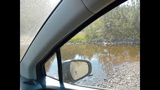 Suzuki SCross OffRoad 25  Creek Crossing [upl. by Remliw418]