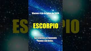 04 Octubre 2024 TAROT ESCORPIO MIREN ESTO ❤️ AMOR ❤️ suerte✅ tarot escorpio horoscopo [upl. by Mosnar]