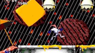 Earthworm Jim 2  11  Level Ate [upl. by Rettig]