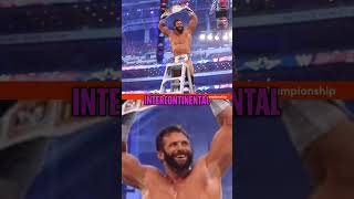 Wrestlemania 32 Revisit Highlight Zack Ryders Shocking Win Intercontinental Ladder Match wwe [upl. by Ablem]