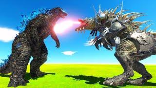 Creating a MONSTER to Fight GODZILLA  Animal Revolt Battle Simulator [upl. by Oluas]