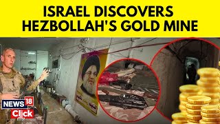 Hezbollah Bunker News  Israel Releases Shocking Video Of Hidden 500 Million In Gold Cash  N18G [upl. by Kalb]