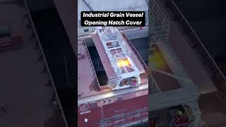 Industrial Grain Vessel Opening Hatch Cover [upl. by Adiaz864]