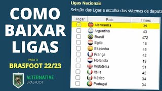 COMO BAIXAR PATCHS PARA O SEU BRASFOOT 2223  INSTALAÇÃO [upl. by Hume]