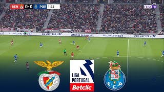 EM DIRETO 🔴 BENFICA vs PORTO  Liga Portugal Betclic 20242025  Full Match  FL 2025 Gameplay [upl. by Andra380]