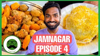 Jamnagar Food Tour Final Episode  Dry Fruit Kachori Special Pakode amp More  Veggie Paaji [upl. by Oreves949]