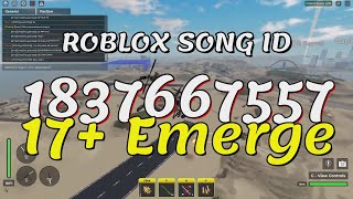 17 Emerge Roblox Song IDsCodes [upl. by Patsy]