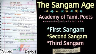 The Sangam Age  3 Sangams Introduction  Ancient History  Lec60  An Aspirant [upl. by Catlin]