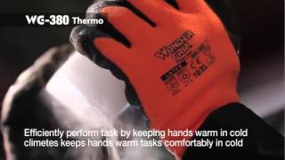 Wonder Grip Insulated Water Proof Glove WG338 [upl. by Nemad]