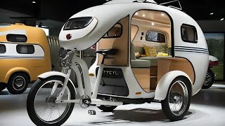 quotMeet the 2025 Tricycle Camper The Ultimate EcoFriendly Micro Adventurequot [upl. by Aisor]