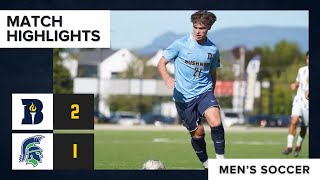 Bushnell Mens Soccer Highlights at Providence 10424 [upl. by Ignacius]