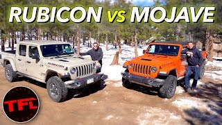 Desert Runner vs Rock Crawler OffRoad Challenge  This New Jeep Gladiator Truck Rules Supreme [upl. by Dopp]