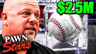 The Biggest SPORT Items On Pawn Stars [upl. by Beeck410]