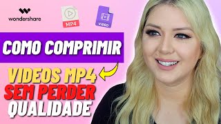 😍Como comprimir vídeos mp4 sem perder a qualidade [upl. by Edialeda789]