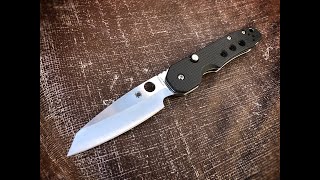 Spyderco Smock Overview amp Opinions [upl. by Yrellav]