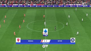 Monza vs Inter 15092024 Serie A EA FC 24 [upl. by Crist]