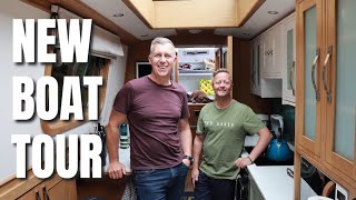 The Future of Living Electric Narrowboat Home Tour [upl. by Hultin854]