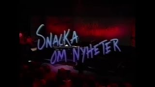 Snacka Om Nyheter  Intro Version 4 [upl. by Kcirednek227]