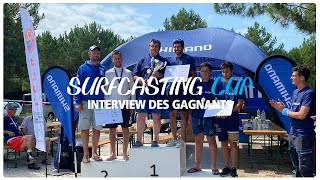 Interview des gagnant  Surfcasting Cup 2023 [upl. by Aninad]