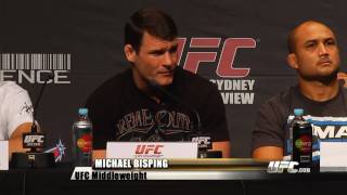 UFC 127 PRESS CONFERENCE  UGLY [upl. by Bohs]