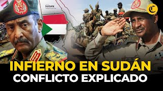 ¿QUÉ PASA EN SUDÁN 4 CLAVES para entender el conflicto tras la toma de poder de los militares [upl. by Cristin]