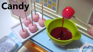 りんご飴の形のキャンディ Candy apple shaped candy [upl. by Nylidam36]