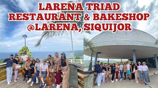 LARENA TRIAD RESTAURANT amp BAKESHOP  LARENA SIQUIJOR travel siquijorisland overlookingview nice [upl. by Enelrahs392]