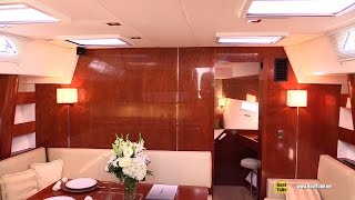 2016 Amel 55 Sailing Yacht  Deck and interior Walkaround  2015 Annapolis Sail Boat Show [upl. by Pik]