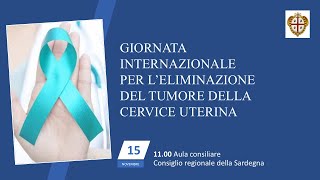 Giornata internazionale per leliminazione del tumore della cervice uterina [upl. by Koh]