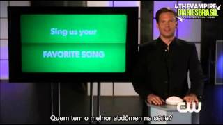 The Vampire Diaries  CWestionator Matt Davis LEGENDADO [upl. by Sairacaz]