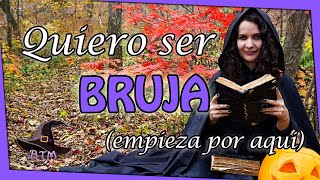 ¿Cómo EMPEZAR en BRUJERÍA 📜 GUÍA sobre CÓMO INICIARSE y ser SER BRUJA ✨CURSO de BRUJERÍA✨ [upl. by Haniraz154]