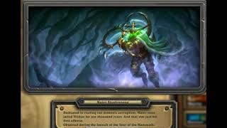 Hearthstone OST Music Series 8 Maiev Theme Soundtrack [upl. by Harim]