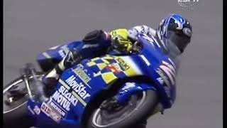 2000 Malaysian 500cc Motorcycle Grand Prix Highlights Italian commentary [upl. by Shewmaker]