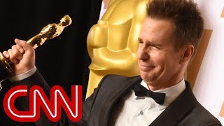 Sam Rockwell at the Oscars Ebbing is very much like Mayberry [upl. by Eiznil]