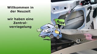 Funk Zentralverriegelung in einen Ford Transit nachrüsten und erste Eindrücke ⎮Frühjahr 2020 ⎮🚍🇩🇪👍 [upl. by Roselane411]