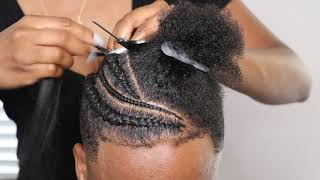 Men Braiding Styles  Easy Cornrow Style For Men [upl. by Devin]