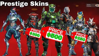 How Much Does Every Prestige Skin Cost in Apex Legends [upl. by Rodolph]