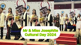 Mr amp Miss Josephite  Cultural Day 2024 [upl. by Ainav]