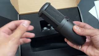 AKG P120 Condenser Microphone Unboxing And Review [upl. by Aylsworth919]