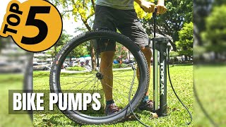 ✅ TOP 5 Best Bike Pumps Today’s Top Picks [upl. by Tierney848]