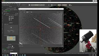 NearEarth Asteroid 2022 GN1 very close encounter online observation – 6 Apr 2022 [upl. by Schrick]