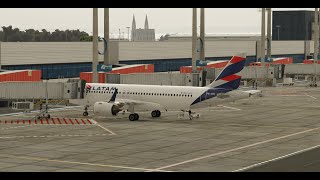 CURITIBA X GALEÃO Airbus A320neo Toliss msfs2020 amazing ivao toliss pmdg msfs xp12 [upl. by Nhguavoj423]