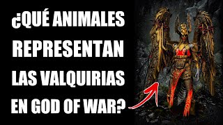 ¿QUÉ ANIMAL REPRESENTA CADA VALQUIRIA EN GOD OF WAR 🤔 Respuesta Aquí 🔥 [upl. by Rotciv]